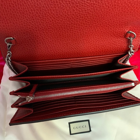 Gucci Wallet On Chain/ Clutch - Picture 4 of 8